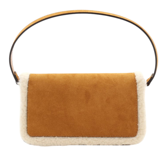 Pre-Loved Gucci Mini Shearling Suede 1955 Horsebit Handbag - Picture 3 of 12